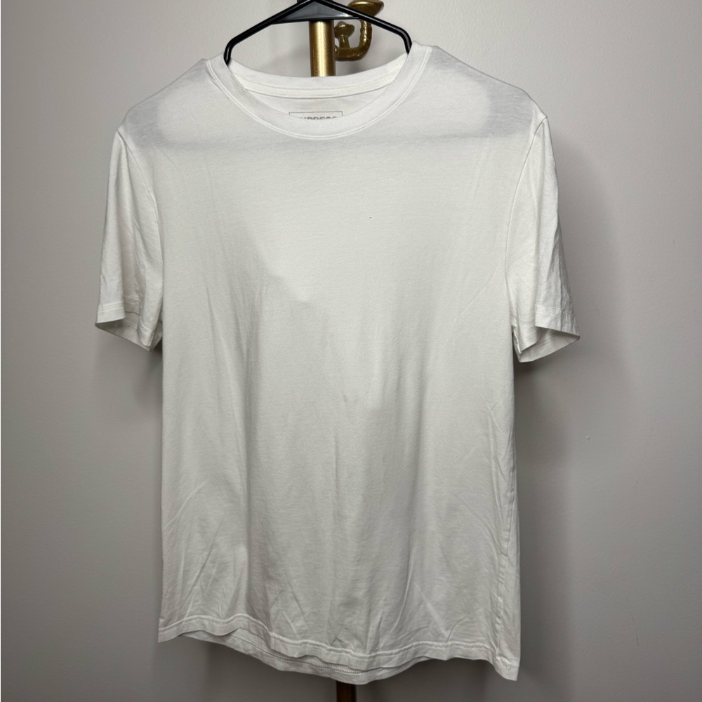 Express White Short Sleeve Tee